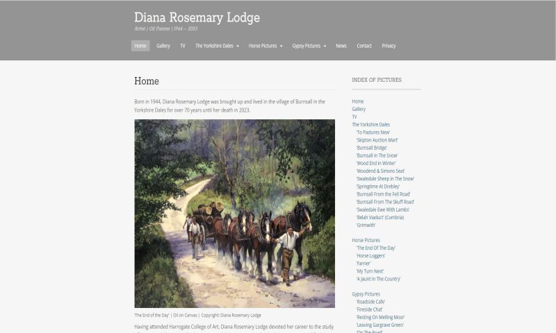 Diana Rosemary Lodge, Artist